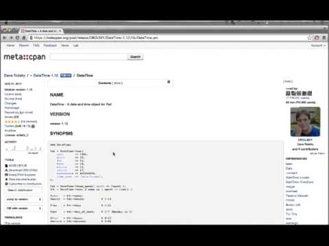CPAN, mcpan, MetaCPAN