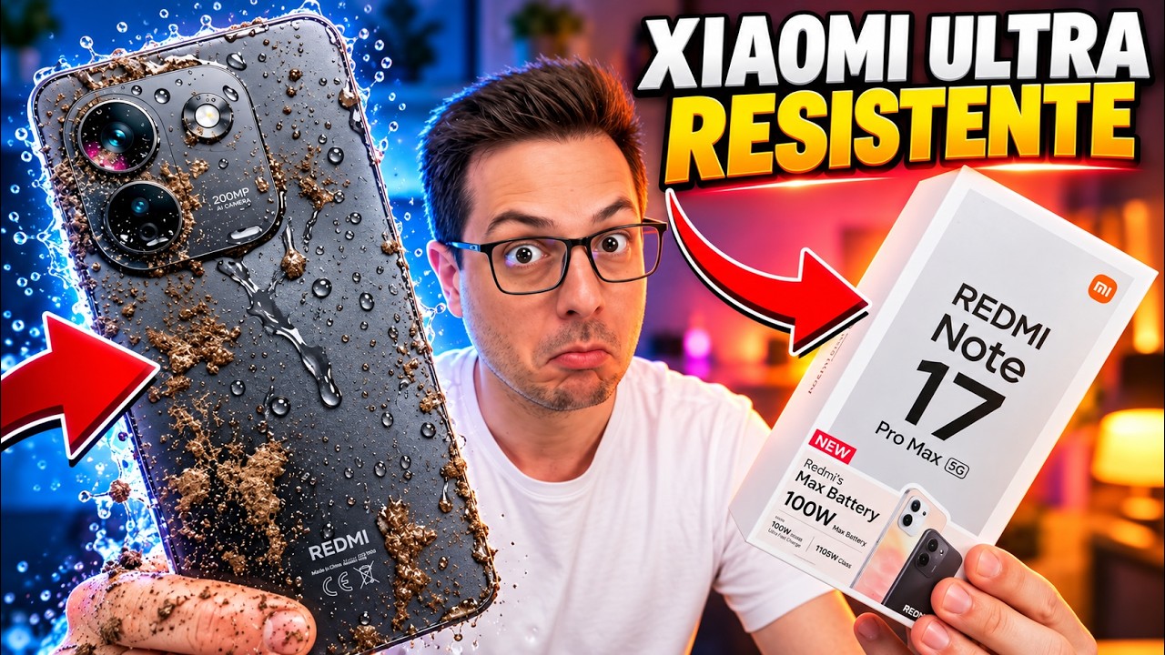 ESSE CELULAR AGUENTA TUDO? Redmi 17 Pro Max 5G surpreende na RESISTÊNCIA!