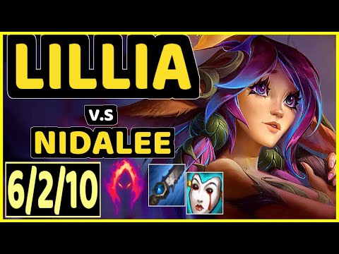 4LAN (LILLIA) vs NIDALEE - 6/2/10 KDA JUNGLE GAMEPLAY - BR Ranked MASTER
