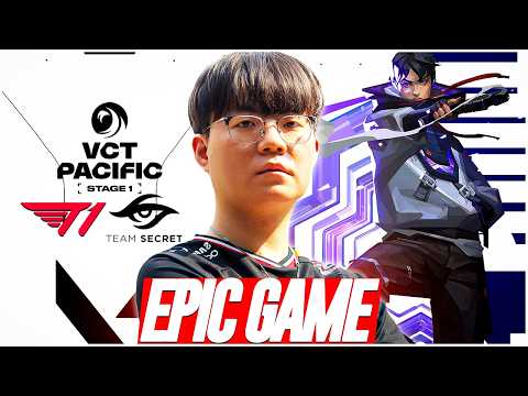 FALL OF THE KINGS? T1 vs Team Secret - HIGHLIGHTS - VCT Pacific Stage 1 2025 | VALORANT