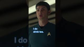 Does Spock like his tea Earl Grey, hot? 🫖 #StrangeNewWorlds #StarTrek #ParamountPlus #Shorts