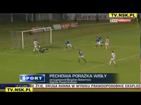 tv.nsk.pl 2012-11-03 II liga Wisła Płock - Resovia Rzeszów 0-1 (0-0) bramka Tomasz Ciećko