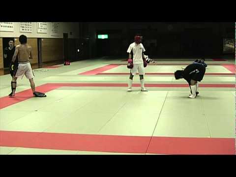 【チーム・ファイヤー】20110612総合スパーリング練習