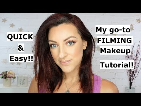 My go to filming makeup tutorial