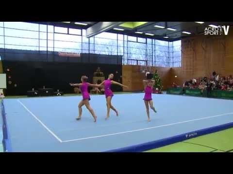 Koch, Deger, Ebert - SC Hoyerswerda - Womens Group - Balance - Zwingerpokal 2013