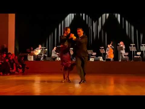 Dionisis Theodoropoulos & Chloe Theodoropoulou dance with Athens Tango Ensemble , Felicia