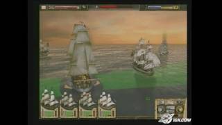 Imperial Glory PC Games Gameplay - The naval battle