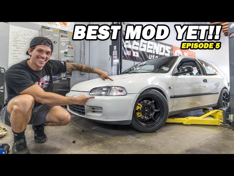 The BEST Upgrade to The EG Yet! | Building a Kanjozoku Style Civic EG Ep. 5