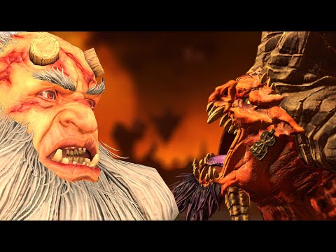 Skarbrand Diplomacy Voice Lines To Chaos Dwarfs