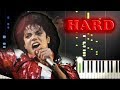 MICHAEL JACKSON BEAT IT Piano Tutorial