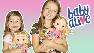 Baby Alive Puppe Deutsch - Schnupfnäschen - Töpfchentanz | Weihnachten mit Familie DIAMANTA