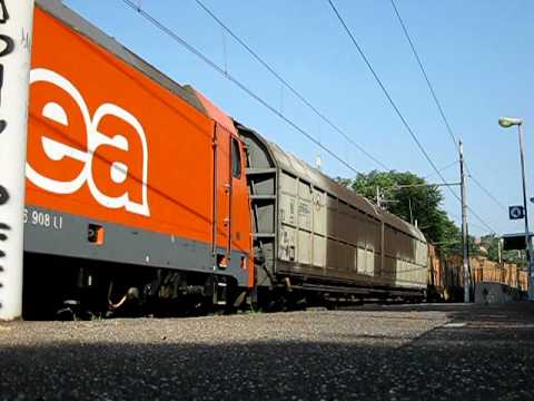 MRS Tarvisio - Arezzo - Marcianise di Rail Italia con E186.908 Linea