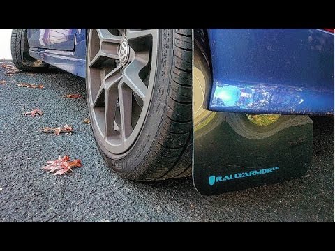 RallyArmor Mud Flaps - Golf R Vlog #29