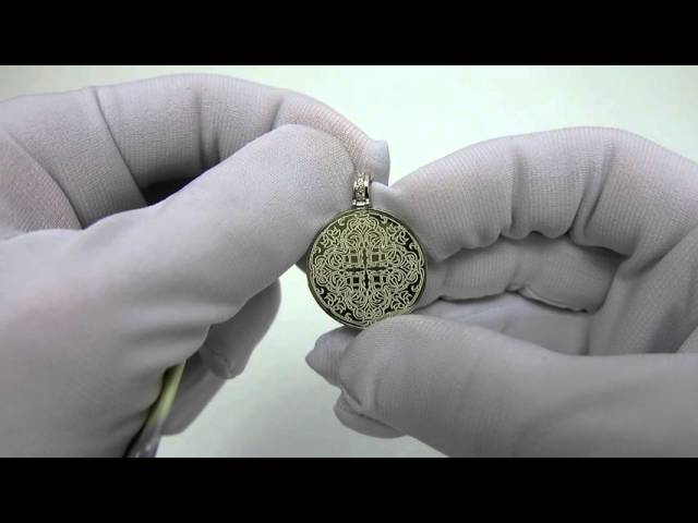 Серебряный кулон "Звезда Эрцгаммы" ксх1 Видеообзор