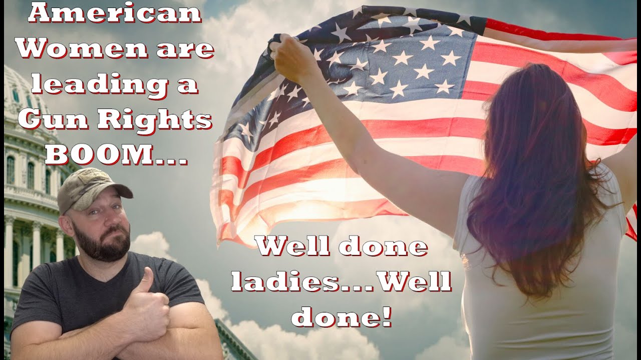 American Women are buying guns faster than ever before… while British women rely on the system…
