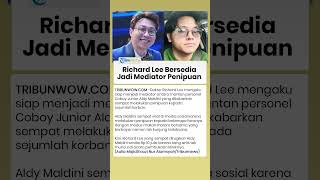 Richard Lee Bersedia Jadi Mediator Korban Penipuan Aldy Maldini