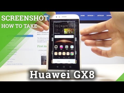 How to Grab a Screen in Huawei GX8 - Screenshot Methods