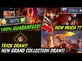 HOW MUCH DRAW HANZO COLLECTOR SKIN NEW GRAND COLLECTION EVENT MLBB