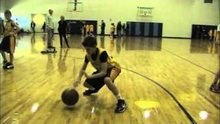 preview picture of video '11 Year Old AAU player Dribbling Basketball'