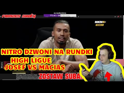 Nitro dzwoni na rundki high ligue Macias Josef Bratan