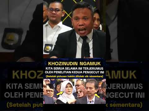 KHOZINUDDIN SEMPROT ROY SURYO DI DEPAN MAJELIS? SIDANG DOKTER TIFA MEMANAS!