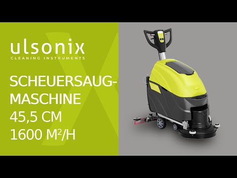 Video - Scheuersaugmaschine - 45,5 cm - 1.600 m²/h