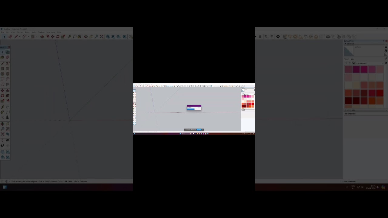 How to import cad file #sketchup #interiordesign #architecture #cadimport #learnsketchup