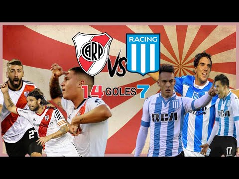 RIVER VS RACING ultimos 10 partidos (2013-2019)🚨GOLES