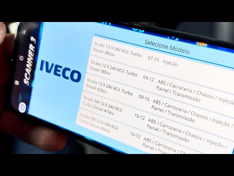 Scanner RAVEN 3 na Prática! Diagnóstico Completo em um Caminhão IVECO em Araquari-SC