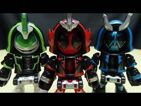 Kamen Rider Ghost GanGan Change Series GHOST, SPECTER & NECROM: EmGo's Reviews N' Stuff