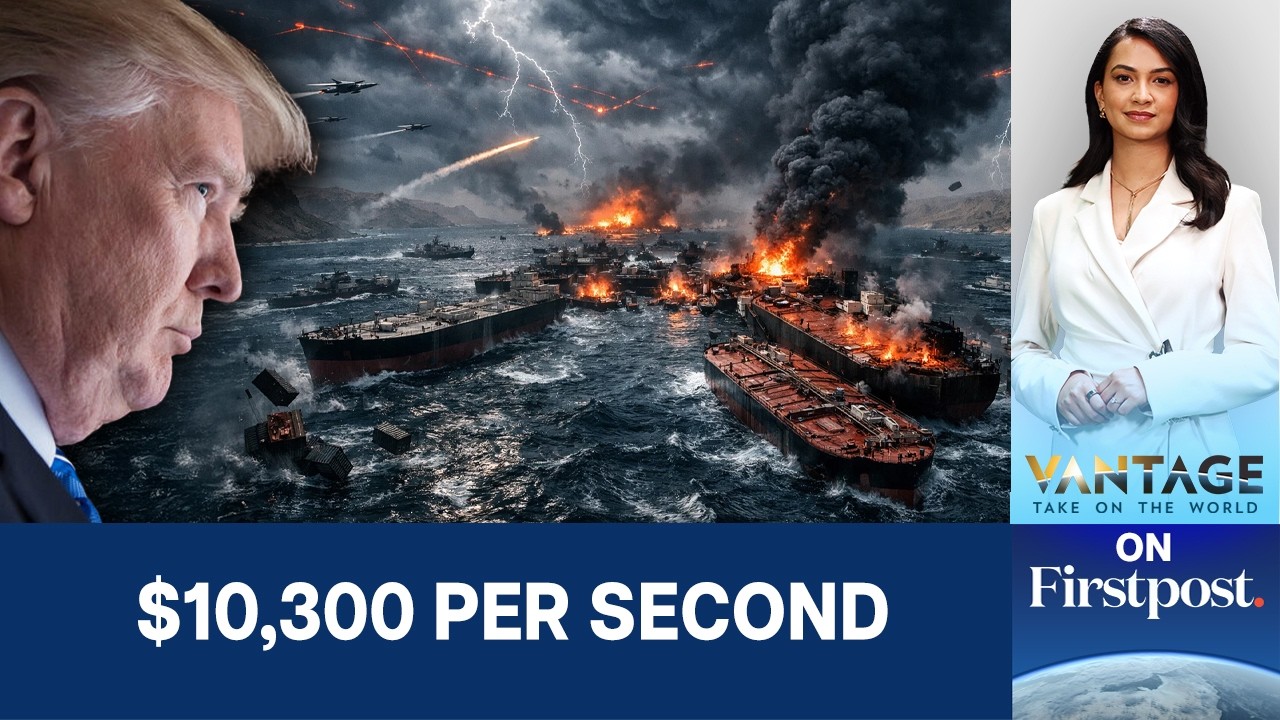 How US is Burning Nearly $890 Million Every Single Day | Vantage on Firstpost | N18G