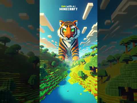 Insane AI Creates Jungle Creatures in Minecraft?! | Fun A.I. Gaming
