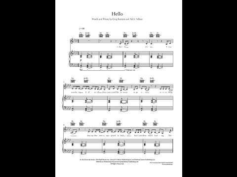 Noten bei notendownload - Hello (Adele)