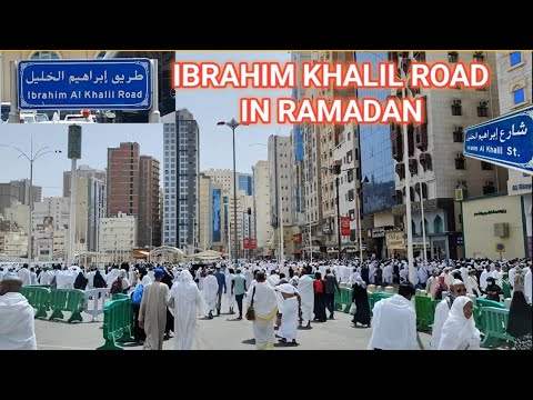 Makkah Hotel's On Ibrahim Khalil Road || Cheep hotels near haram Makkah || Makkah streets