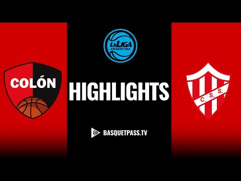 Colón de Santa Fe 87-83 Sportivo Suardi | La Liga Argentina 2025-26 (18/11/2025)