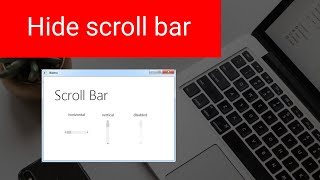Hide Scrollbar With Scroll Enabled Using CSS 🚫  How to remove scrollbar in website ✅ Simple