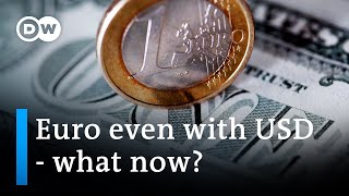 What a sinking euro means for Europe and the US | DW Business