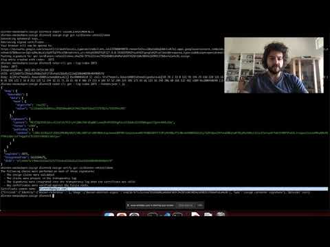 Sigstore demo with cosign