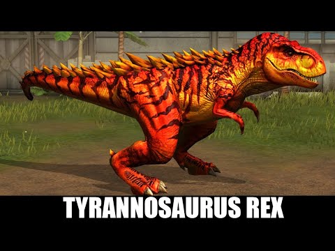 TYRANNOSAURUS REX MAX LEVEL 40 - Jurassic World The Game
