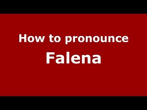 How to pronounce Falena (Italian/Italy) - PronounceNames.com