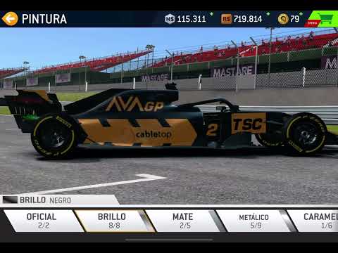 A detailed view of my AVA GP F1 car driven by TSC