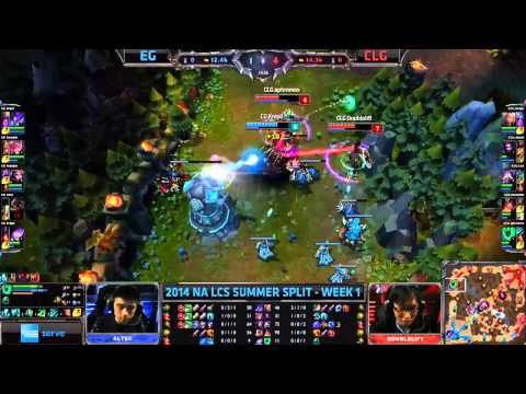 The Thresh, Sivir Fade Away Boomerang - CLG vs EG