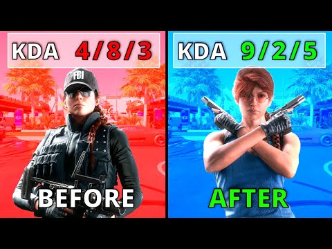 10 STEPS To IMPROVE KD in Rainbow Six Siege