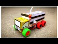 How To Make Dump Truck At Home Matchbox Mini Truck For Kids Matchbox Tipper Lorry Simple Craft