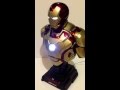 Iron Man 3 Hot toys Bust MK XLII Remote Power ...