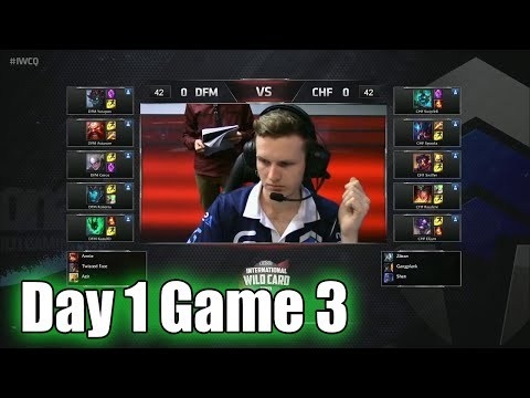 DetonatioN FocusMe vs The Chiefs | Day 1 Game 3 IWCT Turkey 2015 - DFM vs CHF | Japan vs Oceania