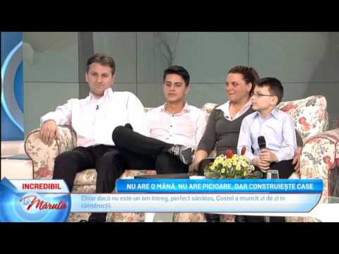 Costel e casatorit si are doi copii