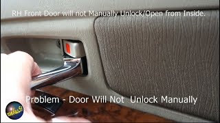 Toyota Innova Front Door Lock Won
