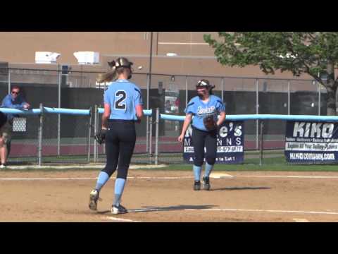 Carrollton Warriors at Louisville Leopards Softball Highlights 5 8 2014