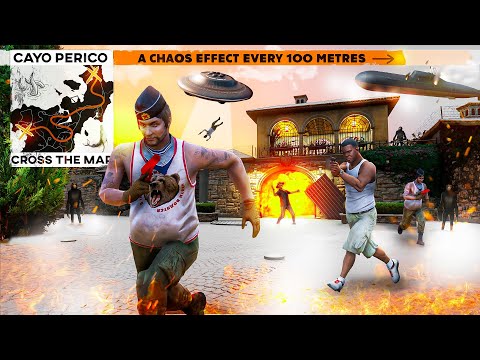 Can You Cross Cayo Perico With Chaos Every 100 Meters?